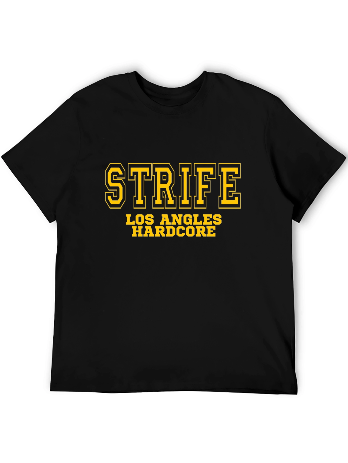 Strife Los Angeles Hardcore Black T-Shirt