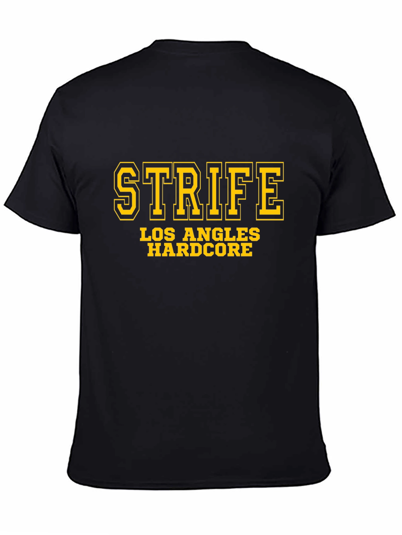 Strife Los Angeles Hardcore Black T-Shirt