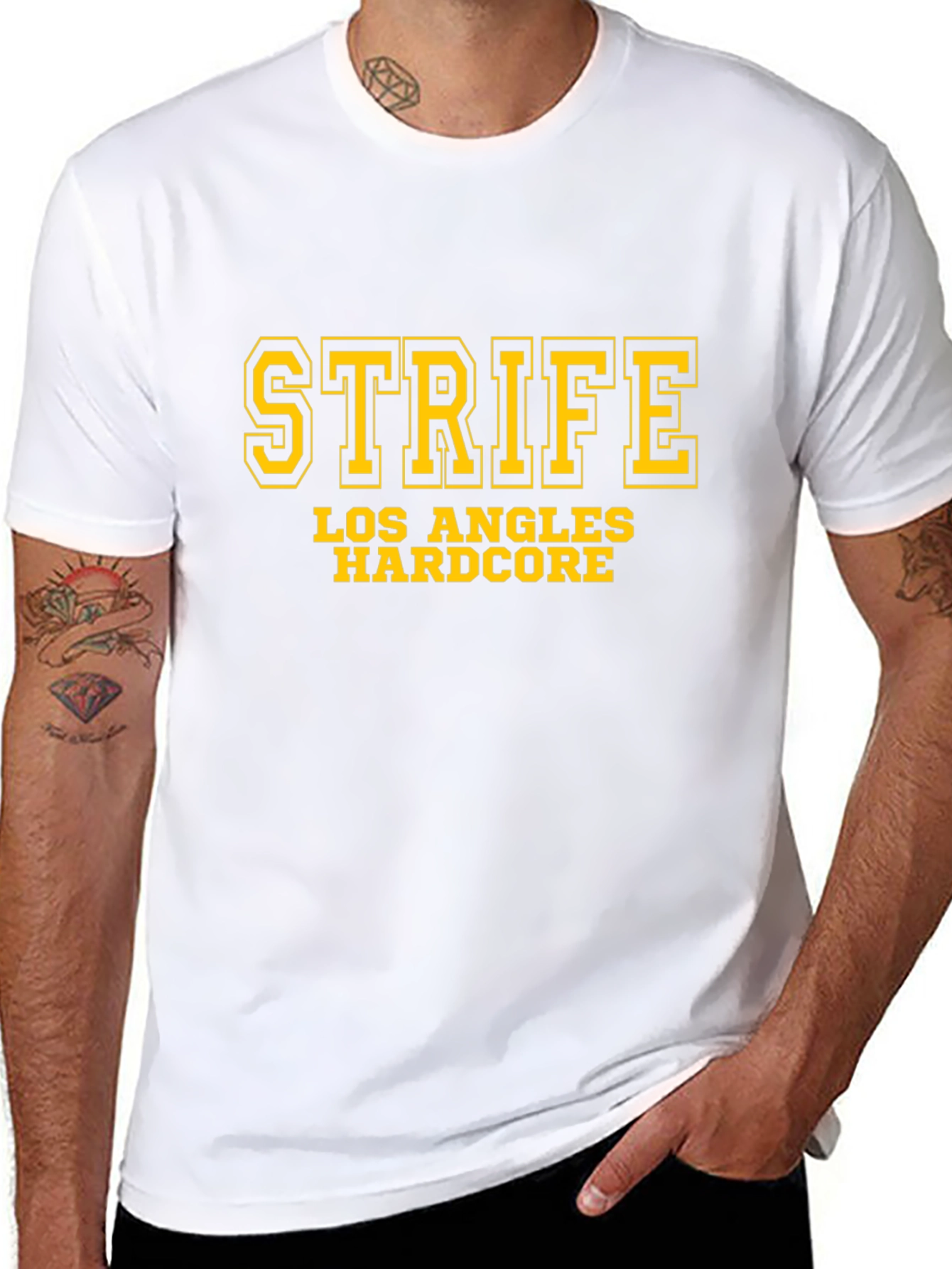 Strife Los Angeles Hardcore Black T-Shirt
