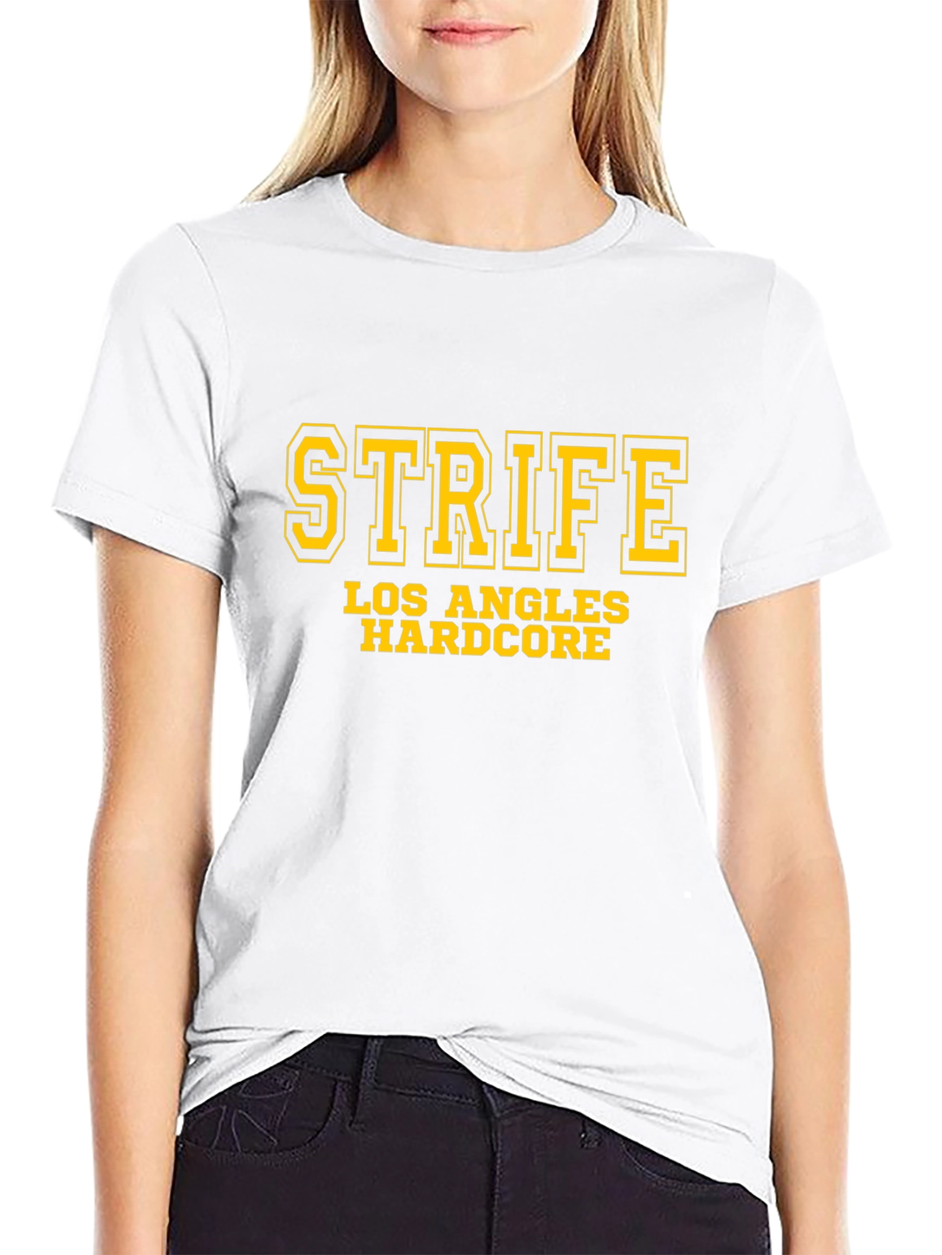 Strife Los Angeles Hardcore Black T-Shirt