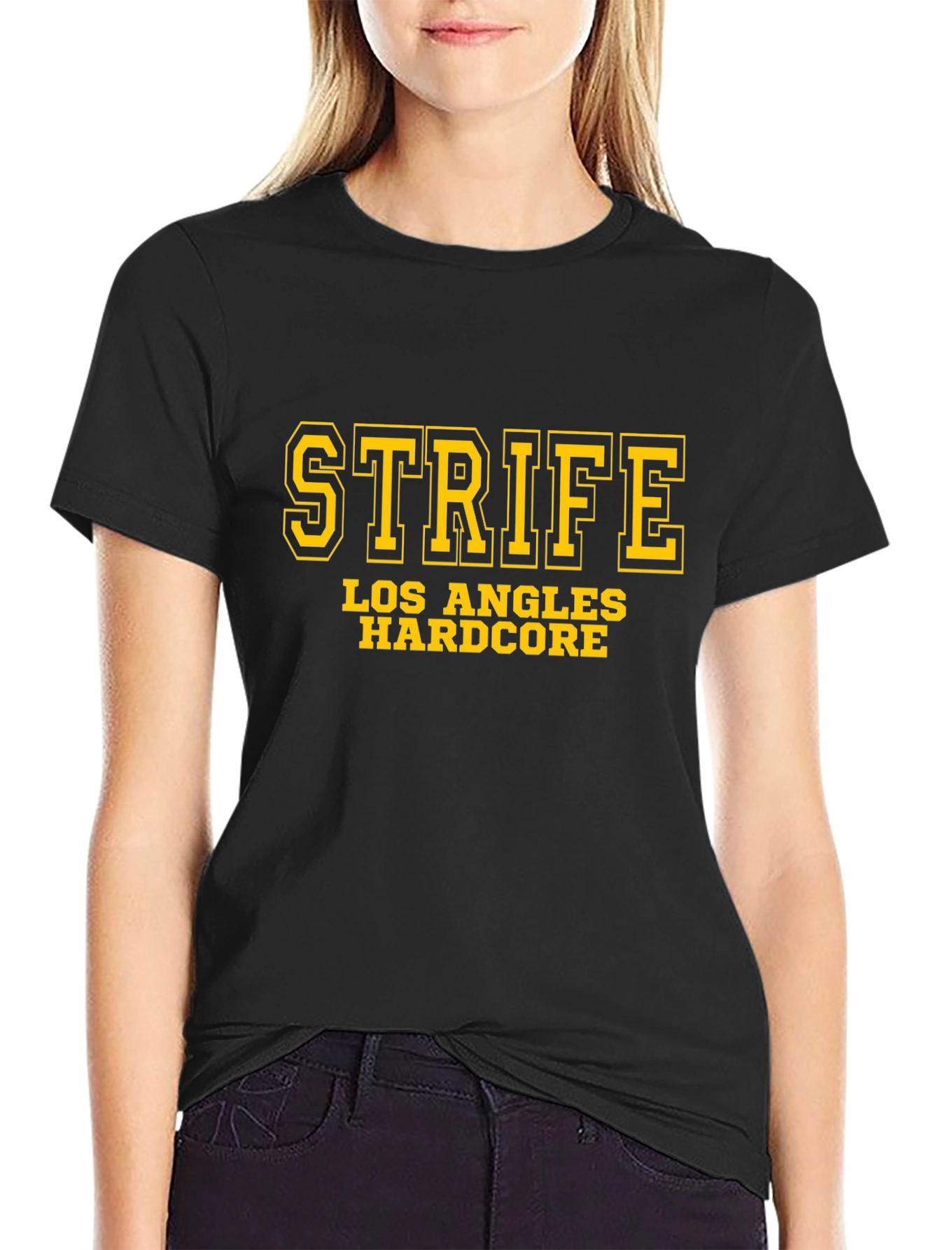 Strife Los Angeles Hardcore Black T-Shirt