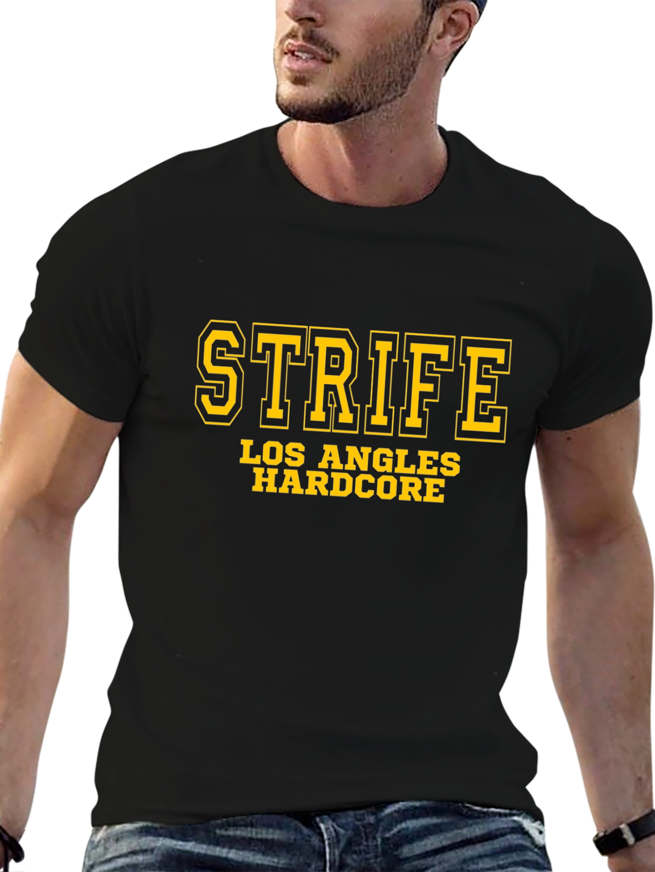 Strife Los Angeles Hardcore Black T-Shirt
