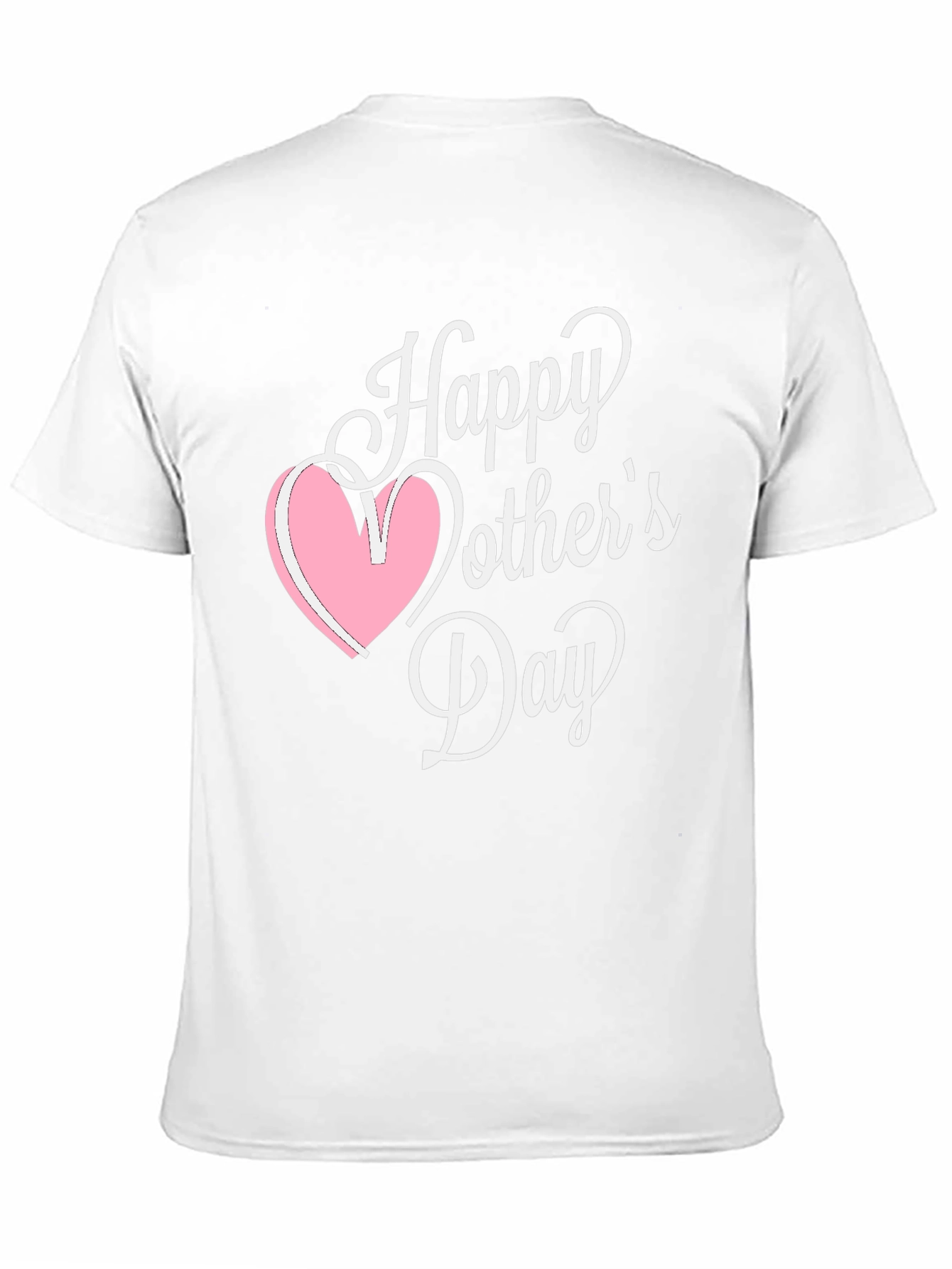 Happy Mothers Day Black T-Shirt