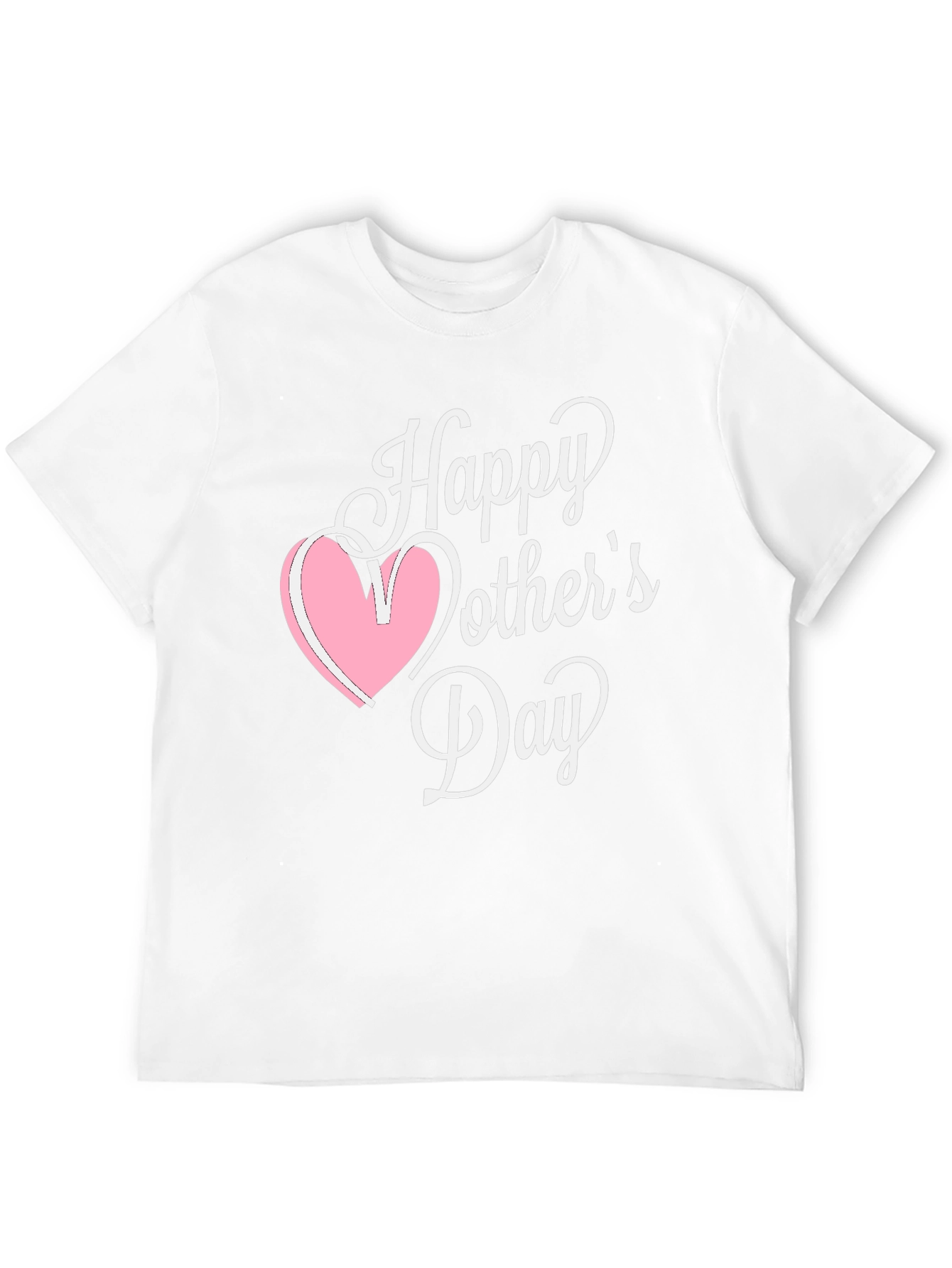 Happy Mothers Day Black T-Shirt
