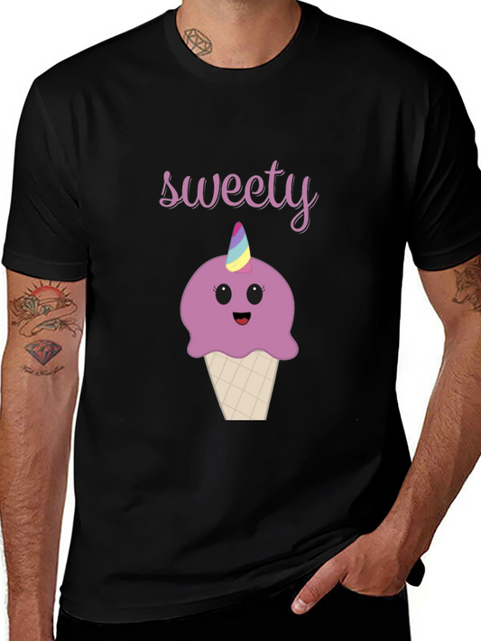 Sweet Unicorn Cupcake T-Shirt - Fun Graphic Tee