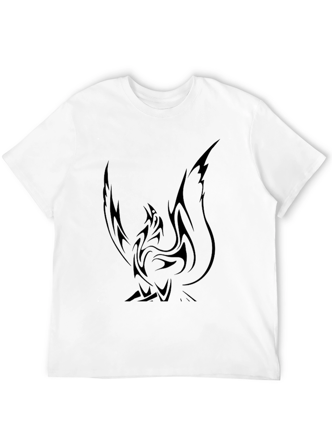 Phoenix Graphic Tee - Black T-Shirt for Men