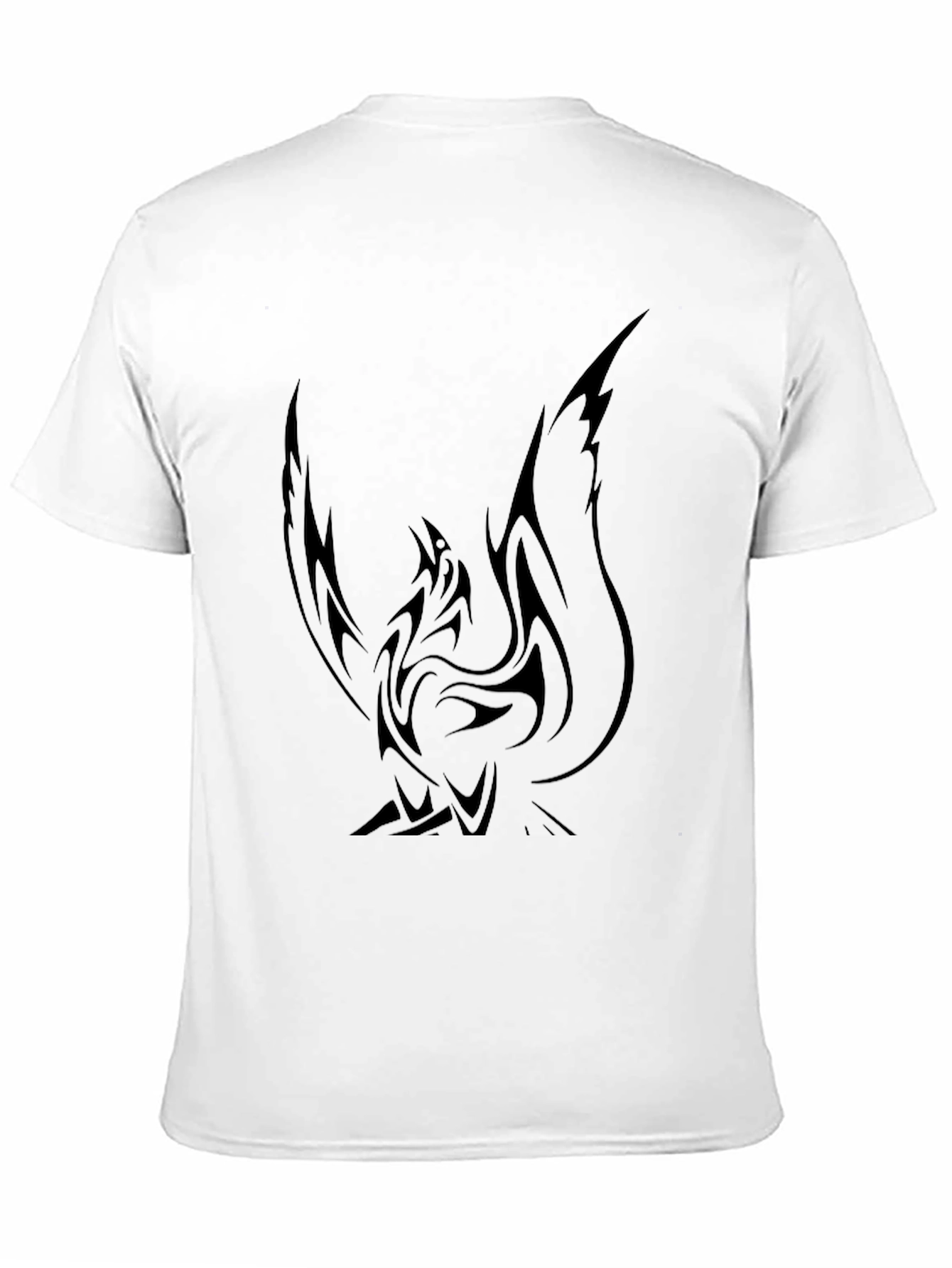 Phoenix Graphic Tee - Black T-Shirt for Men