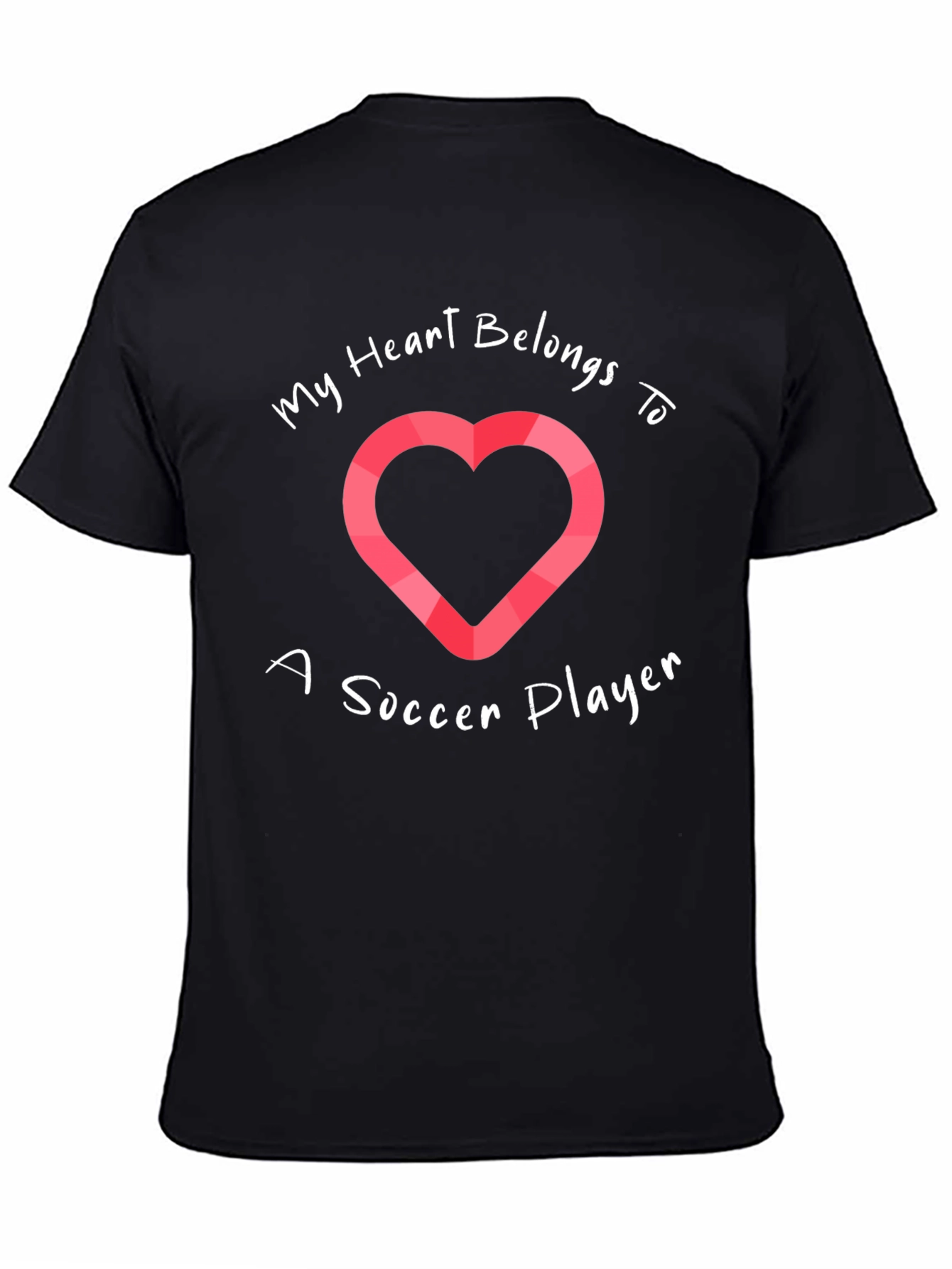 Soccer Player Heart T-Shirt - My Heart Belongs To