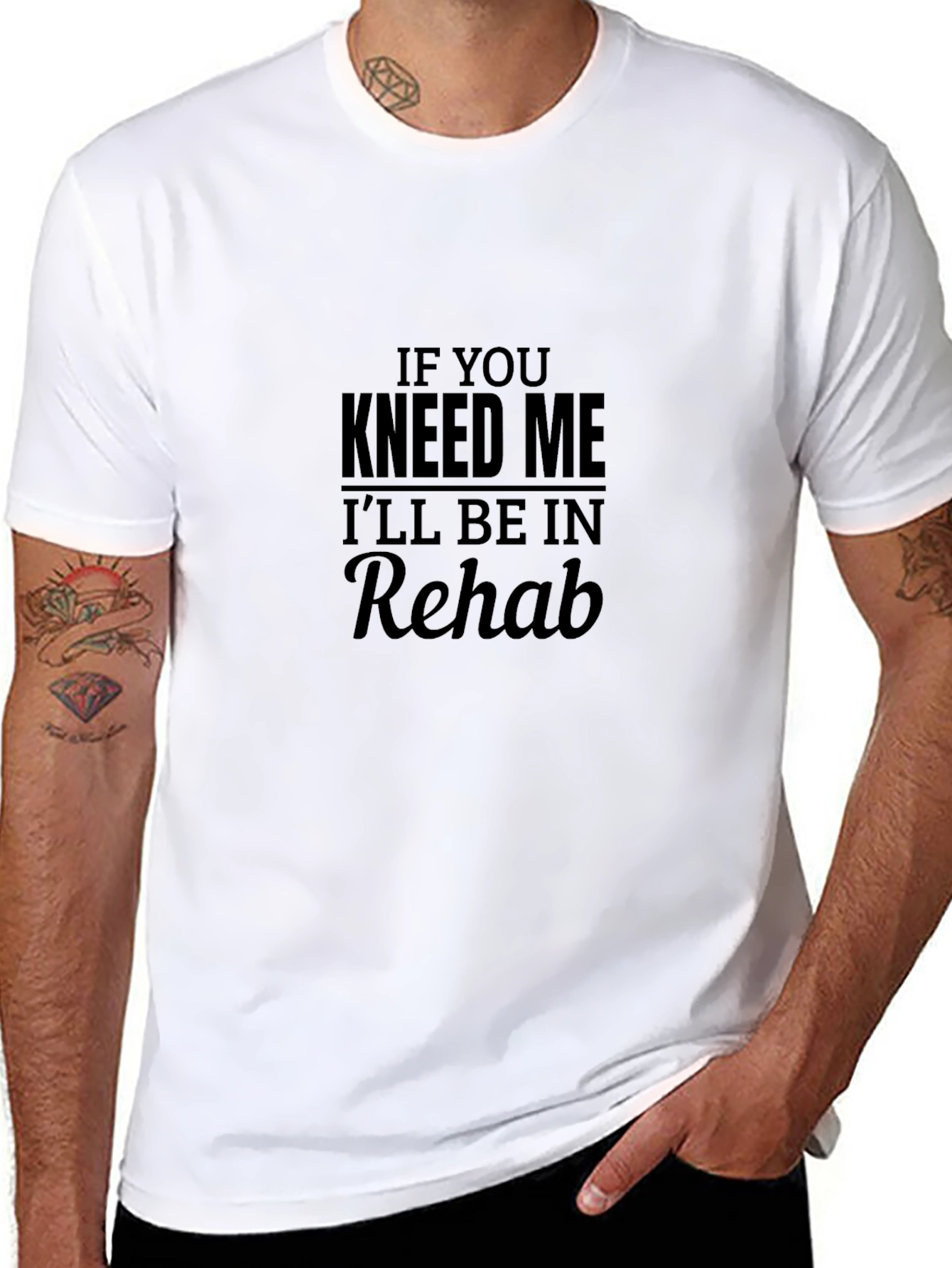 Funny Knee Injury Rehab T-Shirt