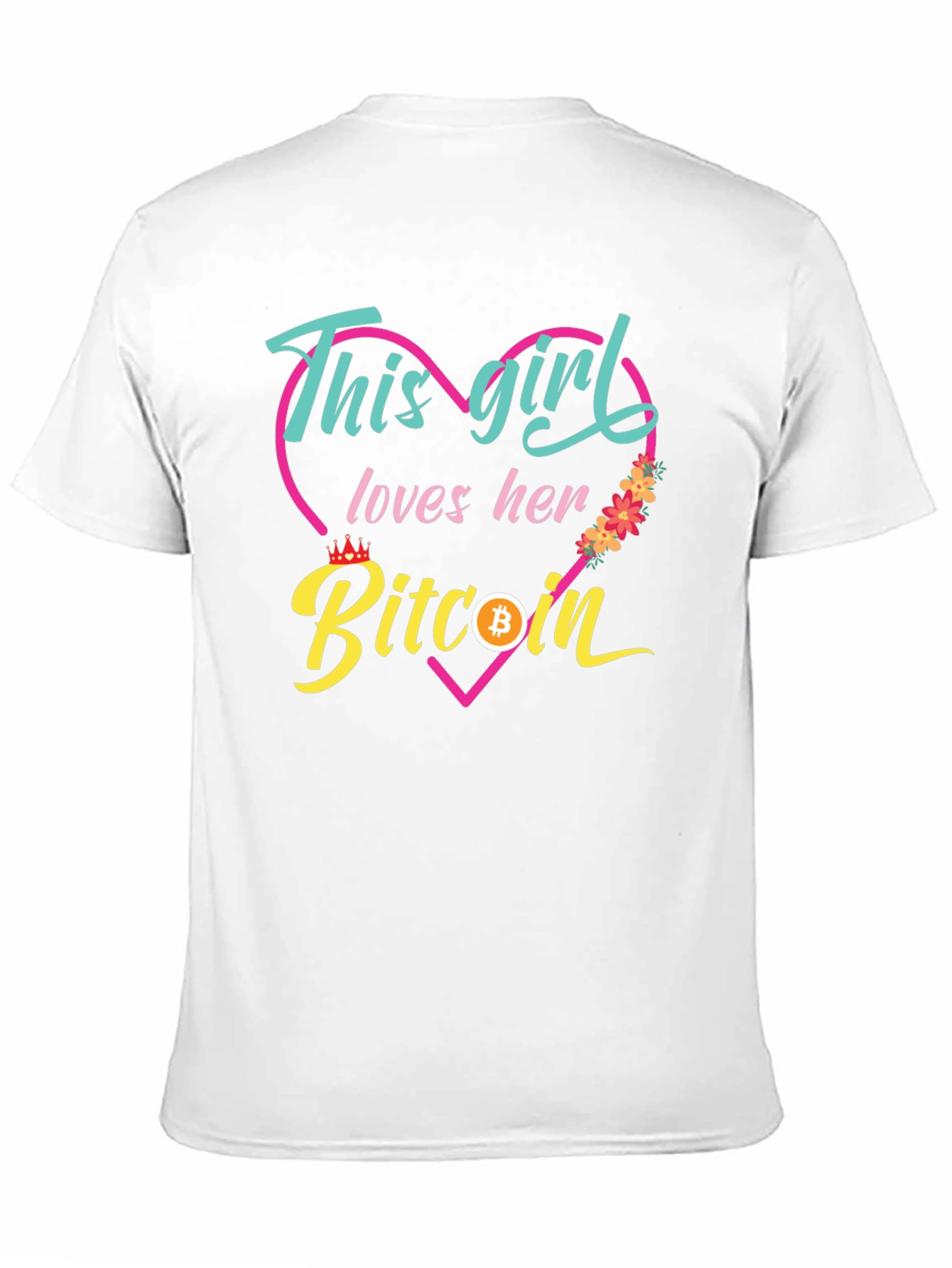 This Girl Loves Her Bitcoin T-Shirt