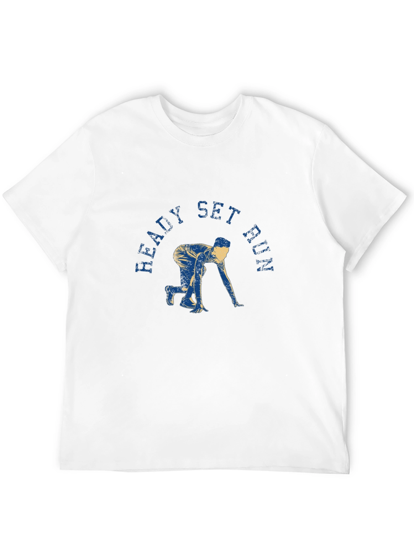 Ready Set Run Graphic Tee - Black