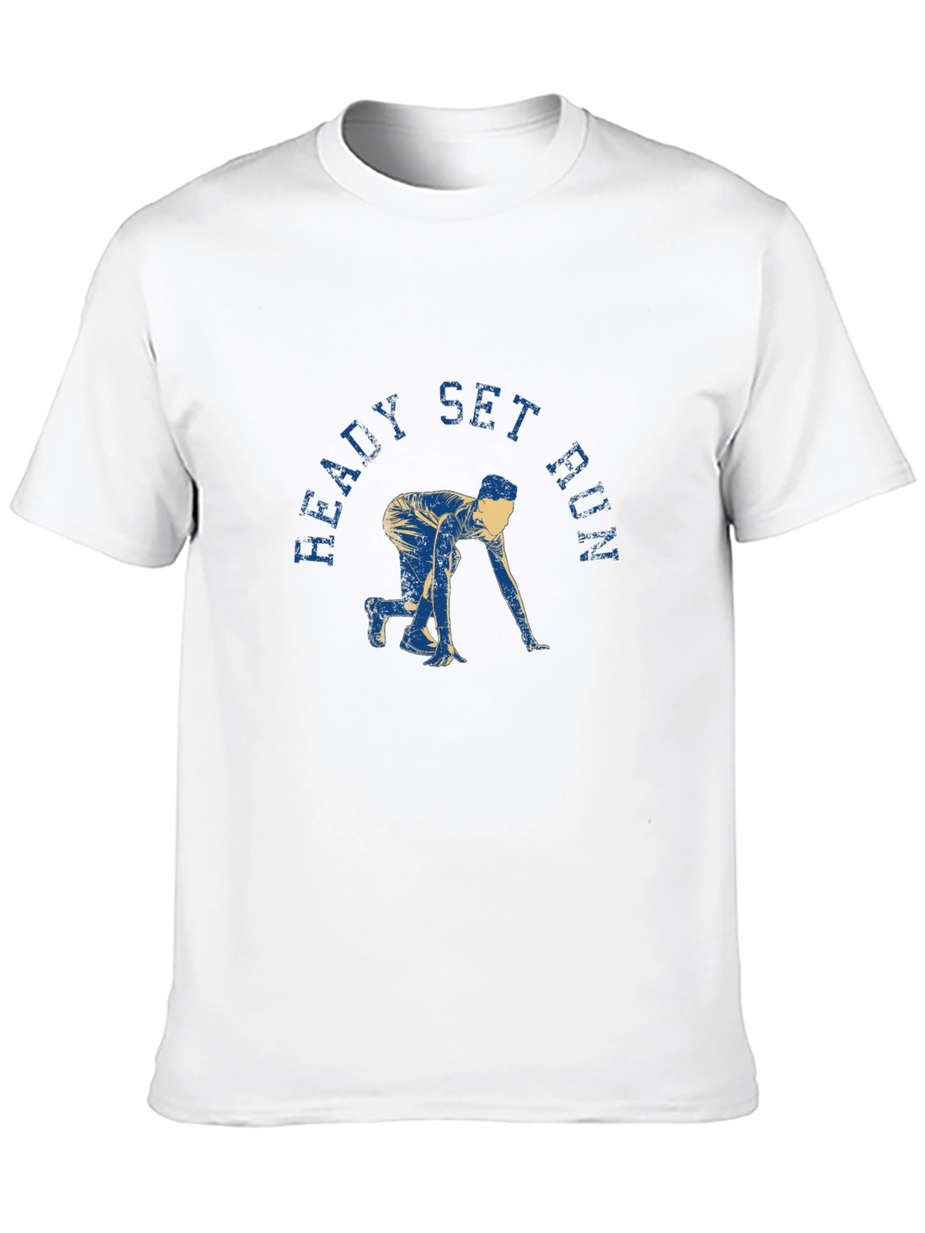 Ready Set Run Graphic Tee - Black