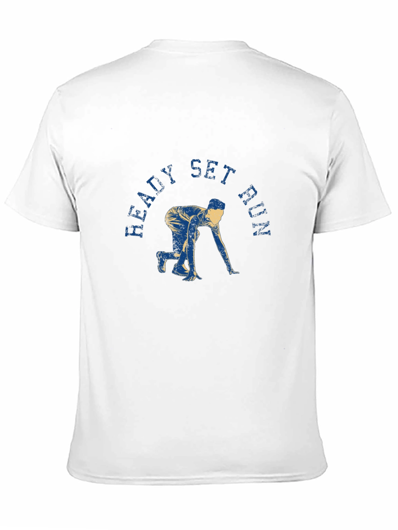 Ready Set Run Graphic Tee - Black