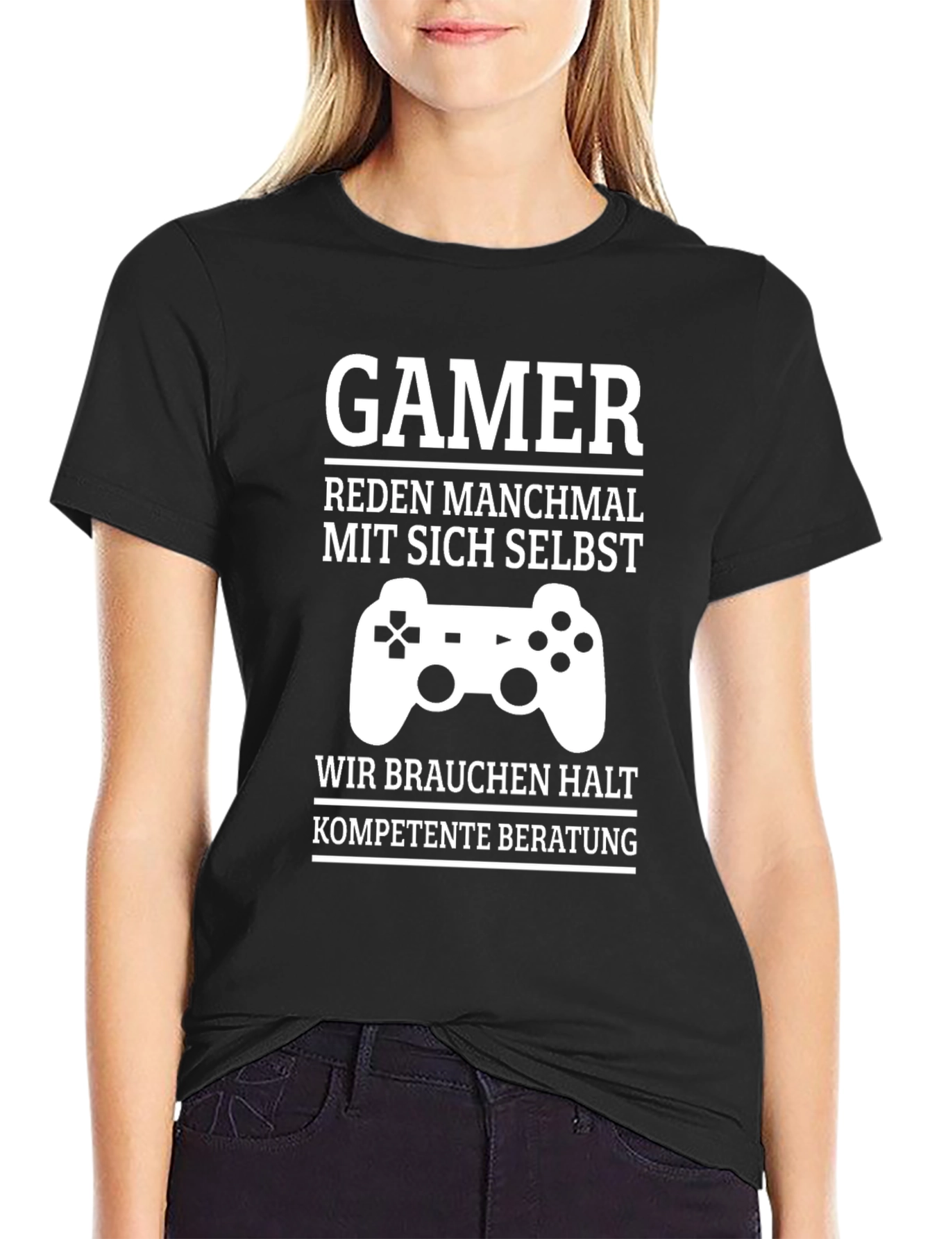 Gamer T-Shirt - Funny Slogan Controller Design
