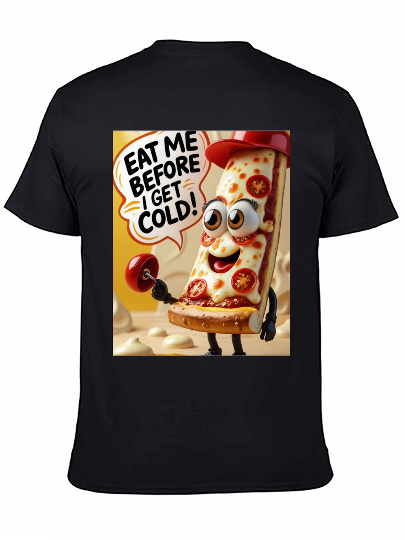 Pizza Lovers Graphic T-Shirt
