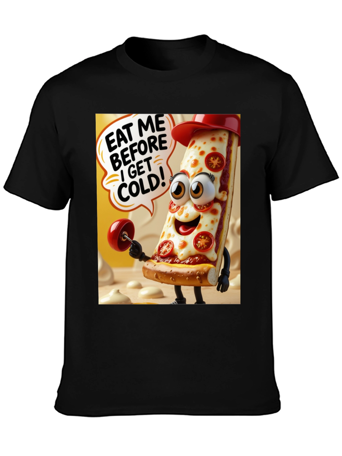 Pizza Lovers Graphic T-Shirt