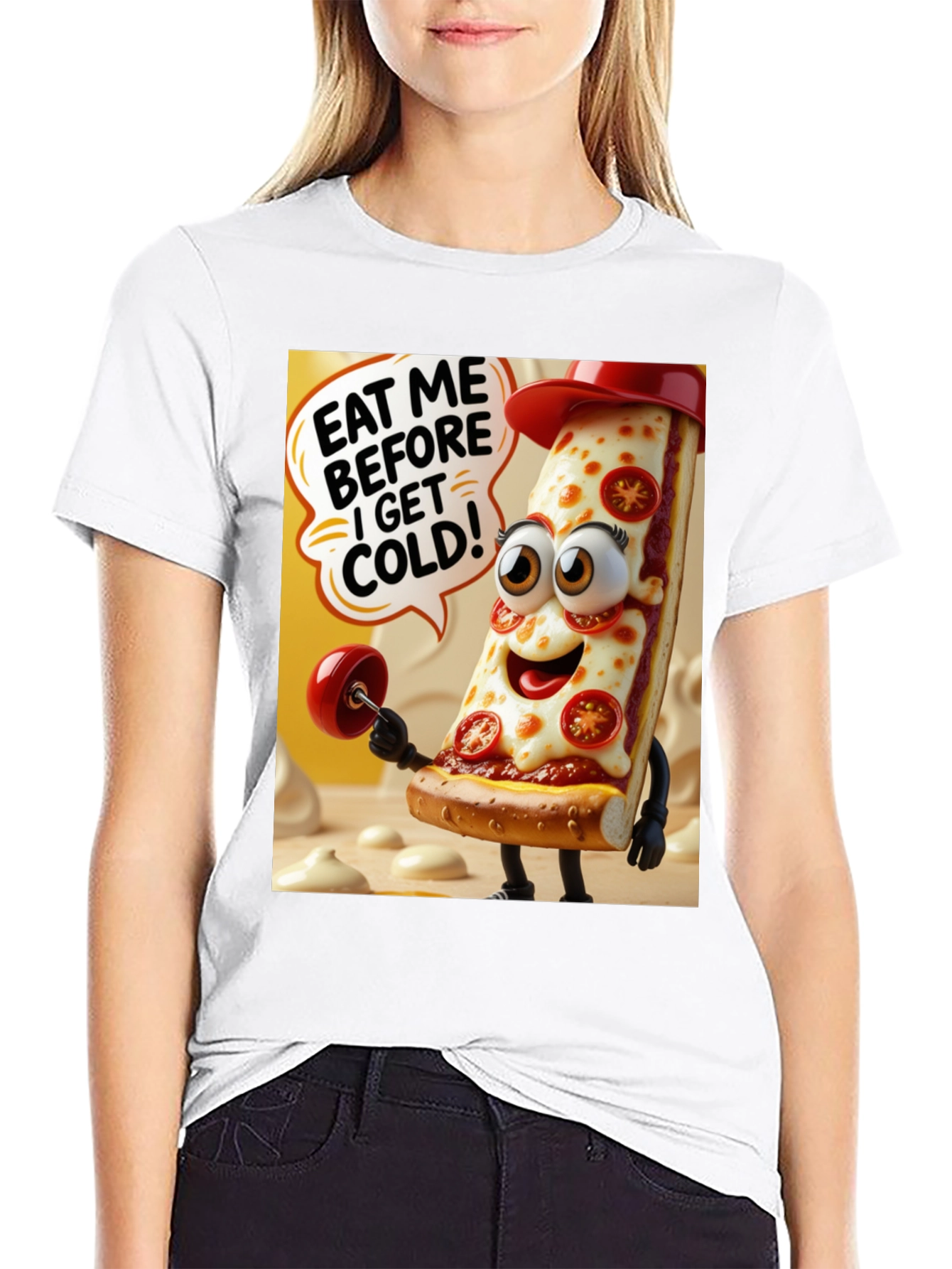 Pizza Lovers Graphic T-Shirt