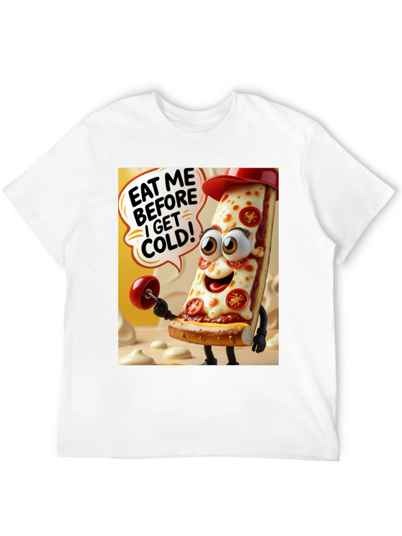 Pizza Lovers Graphic T-Shirt