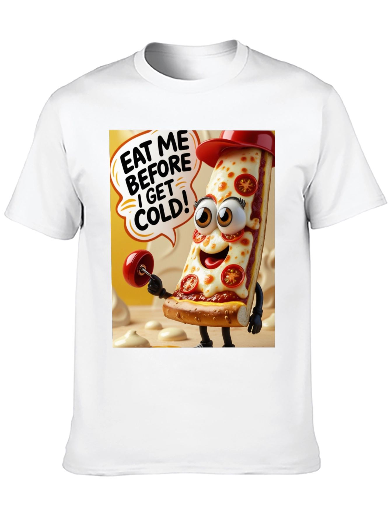 Pizza Lovers Graphic T-Shirt