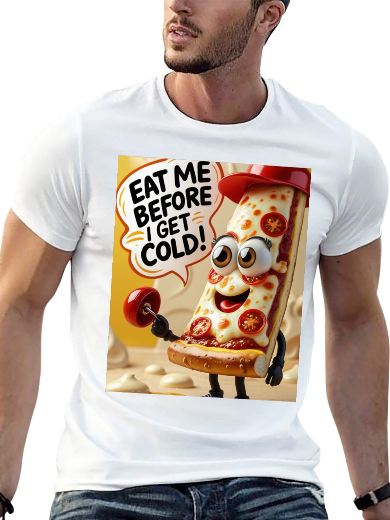 Pizza Lovers Graphic T-Shirt