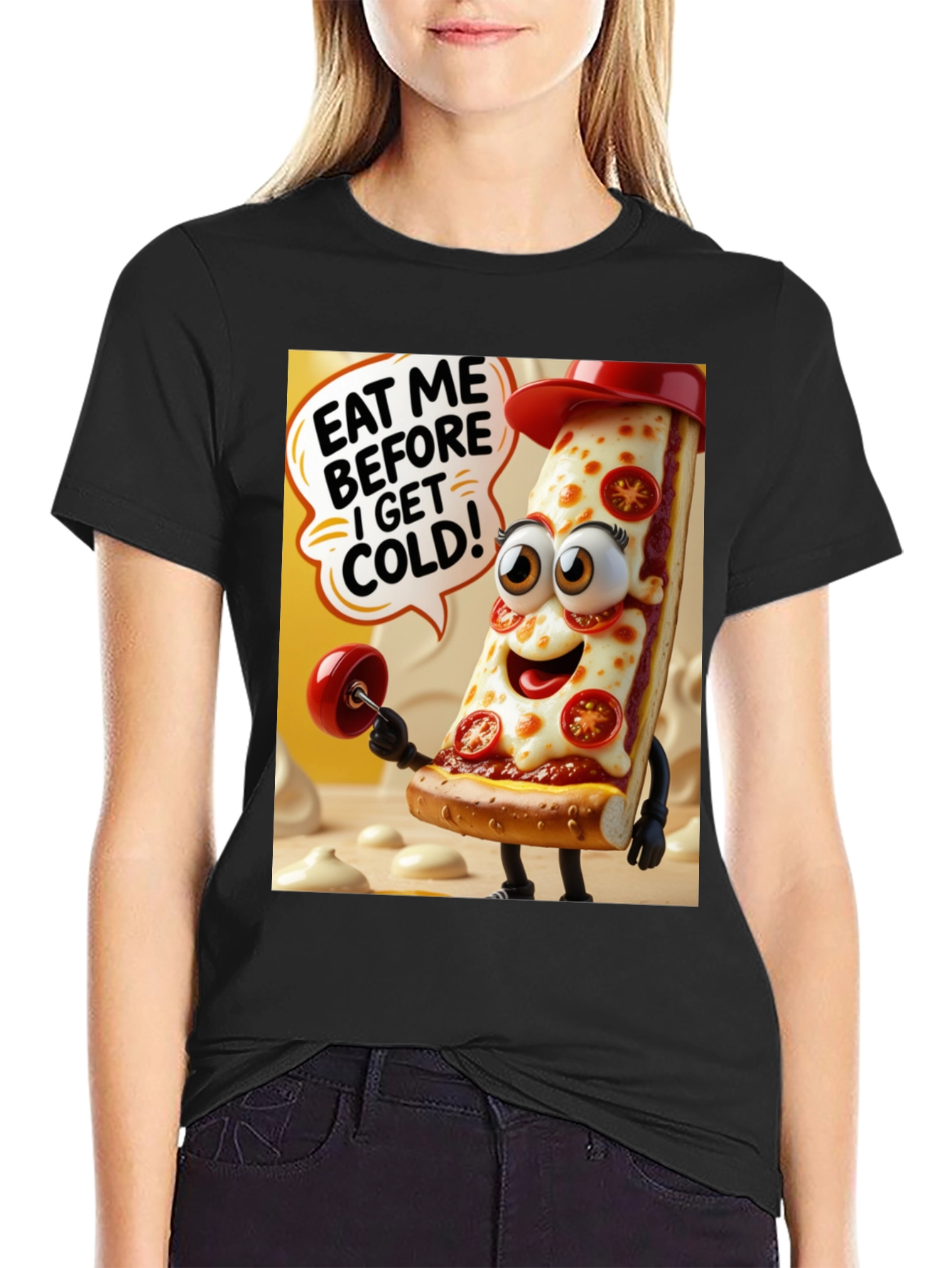 Pizza Lovers Graphic T-Shirt