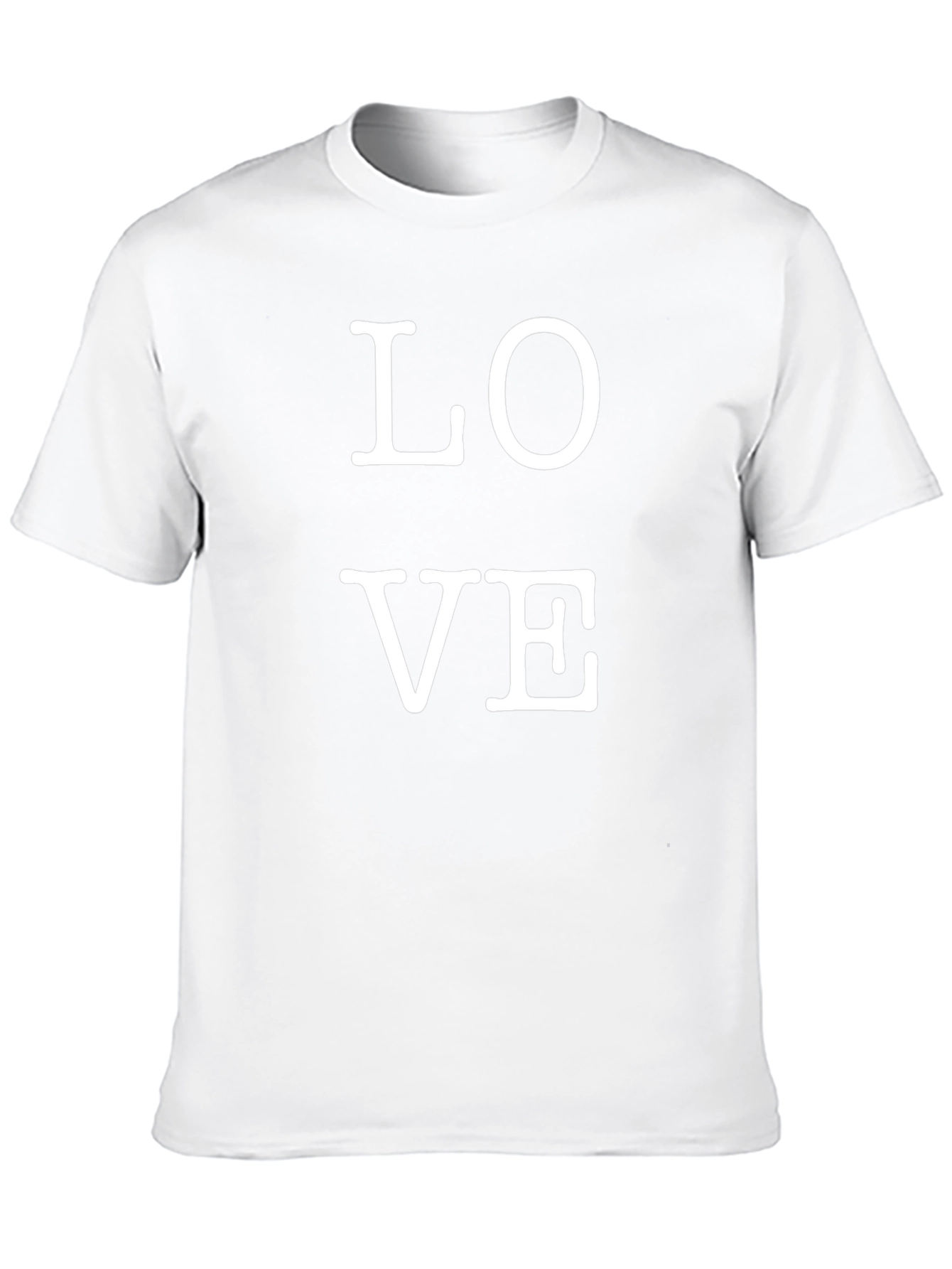 Love Graphic Print Tee - Black Casual Shirt