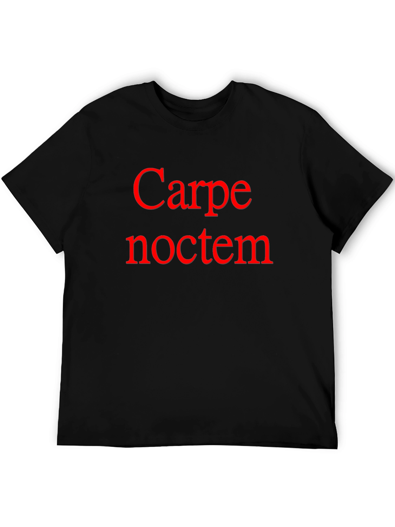 Carpe Noctem Black T-Shirt