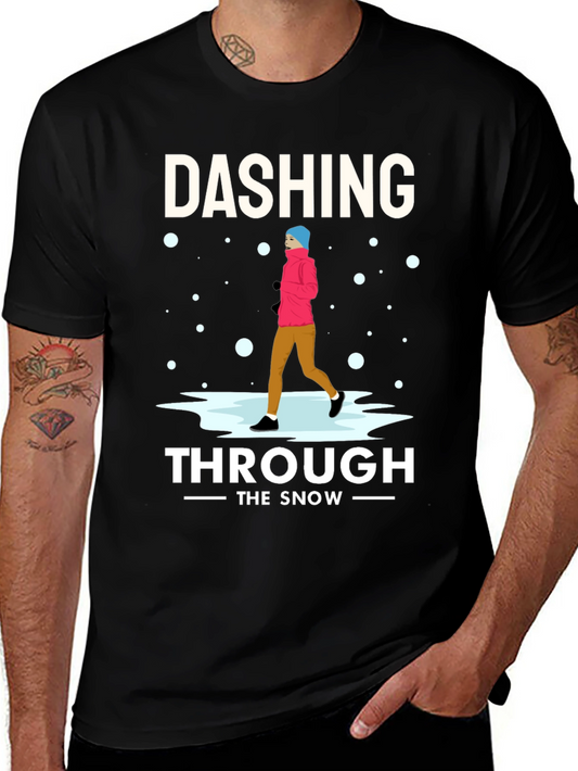 Dashing Through The Snow Graphic Tee