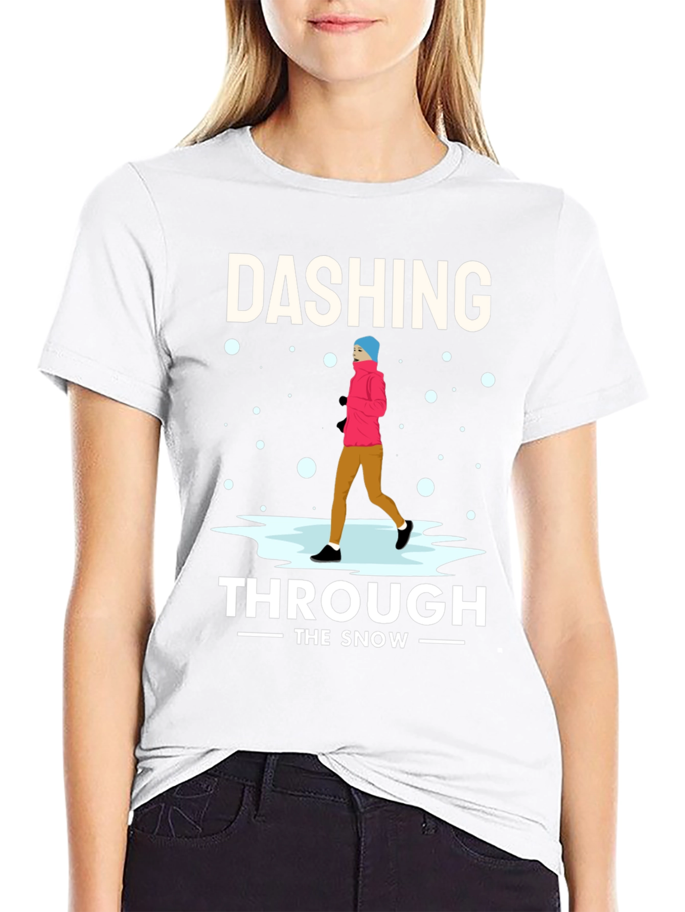 Dashing Through The Snow Graphic Tee