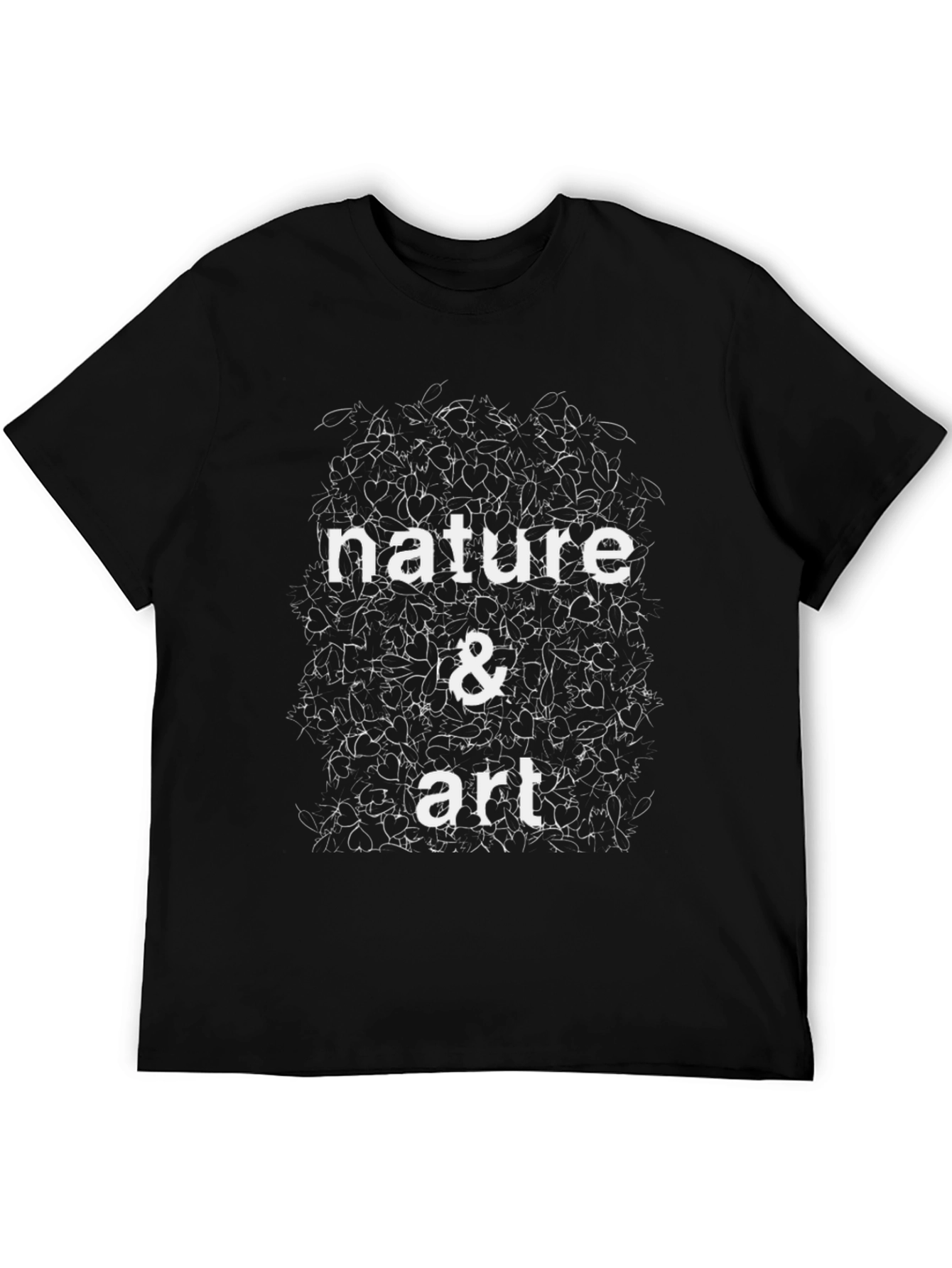 Nature & Art Graphic Tee - Stylish Casual T-Shirt