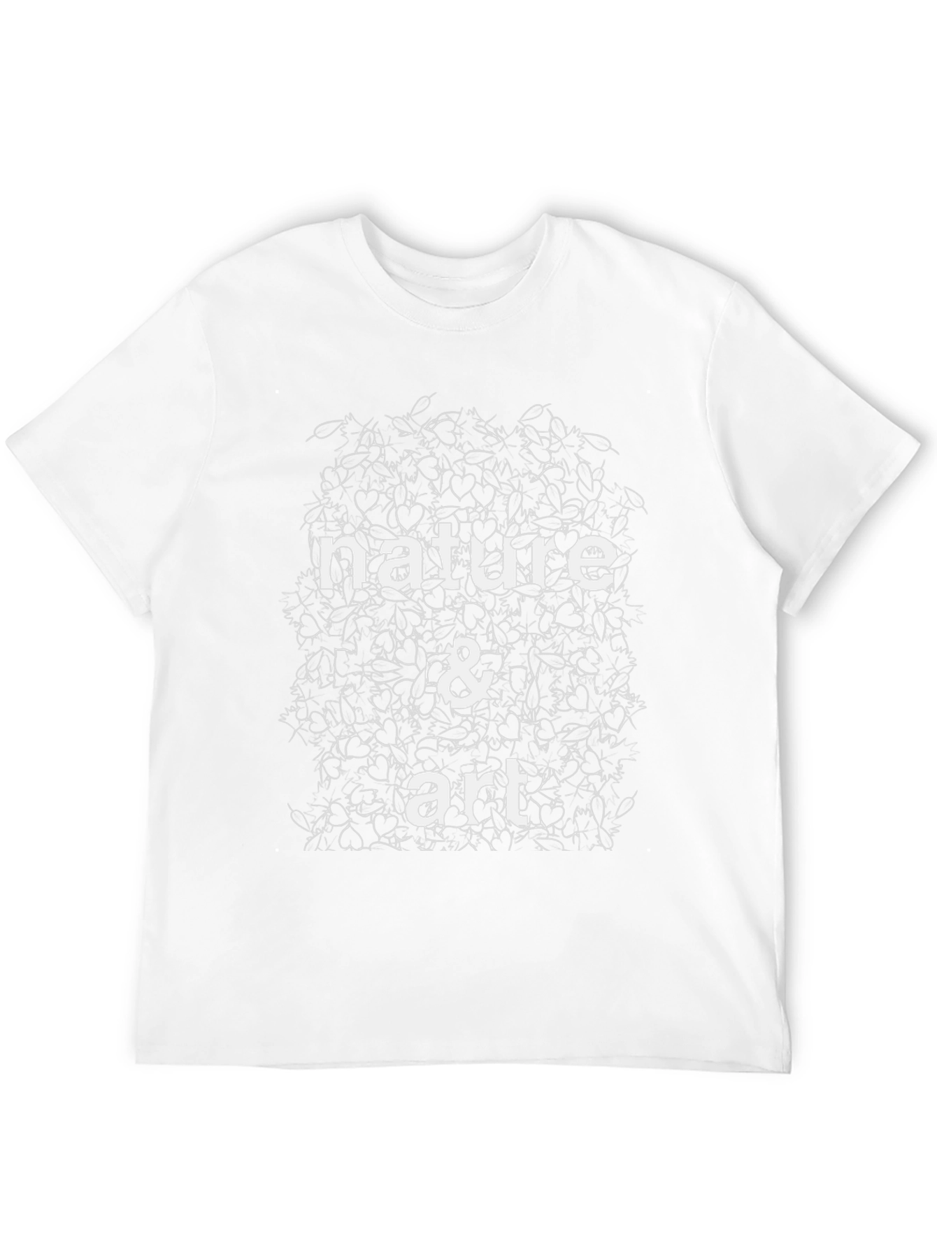 Nature & Art Graphic Tee - Stylish Casual T-Shirt