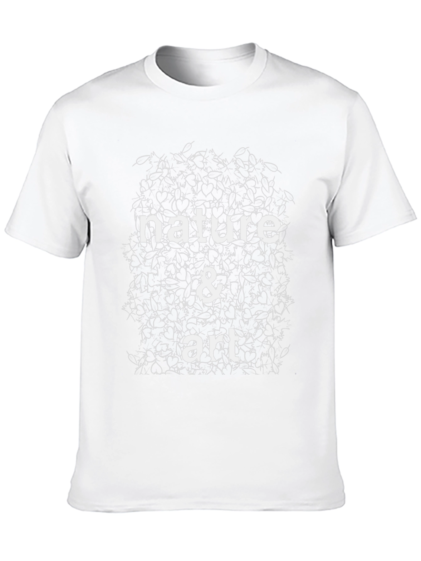Nature & Art Graphic Tee - Stylish Casual T-Shirt