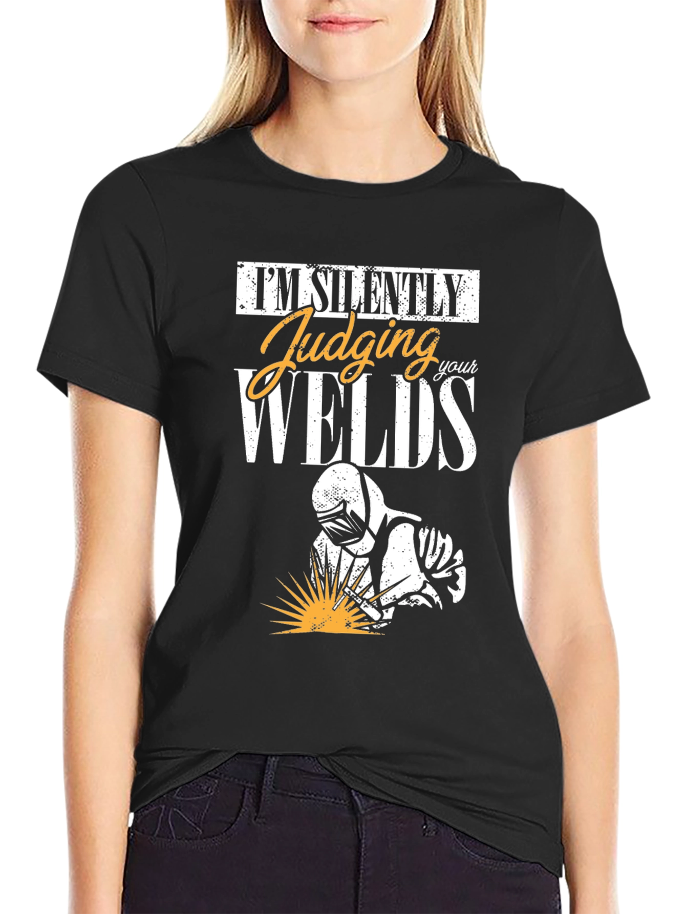 Welder T-Shirt: Silently Judging Your Welds Tee