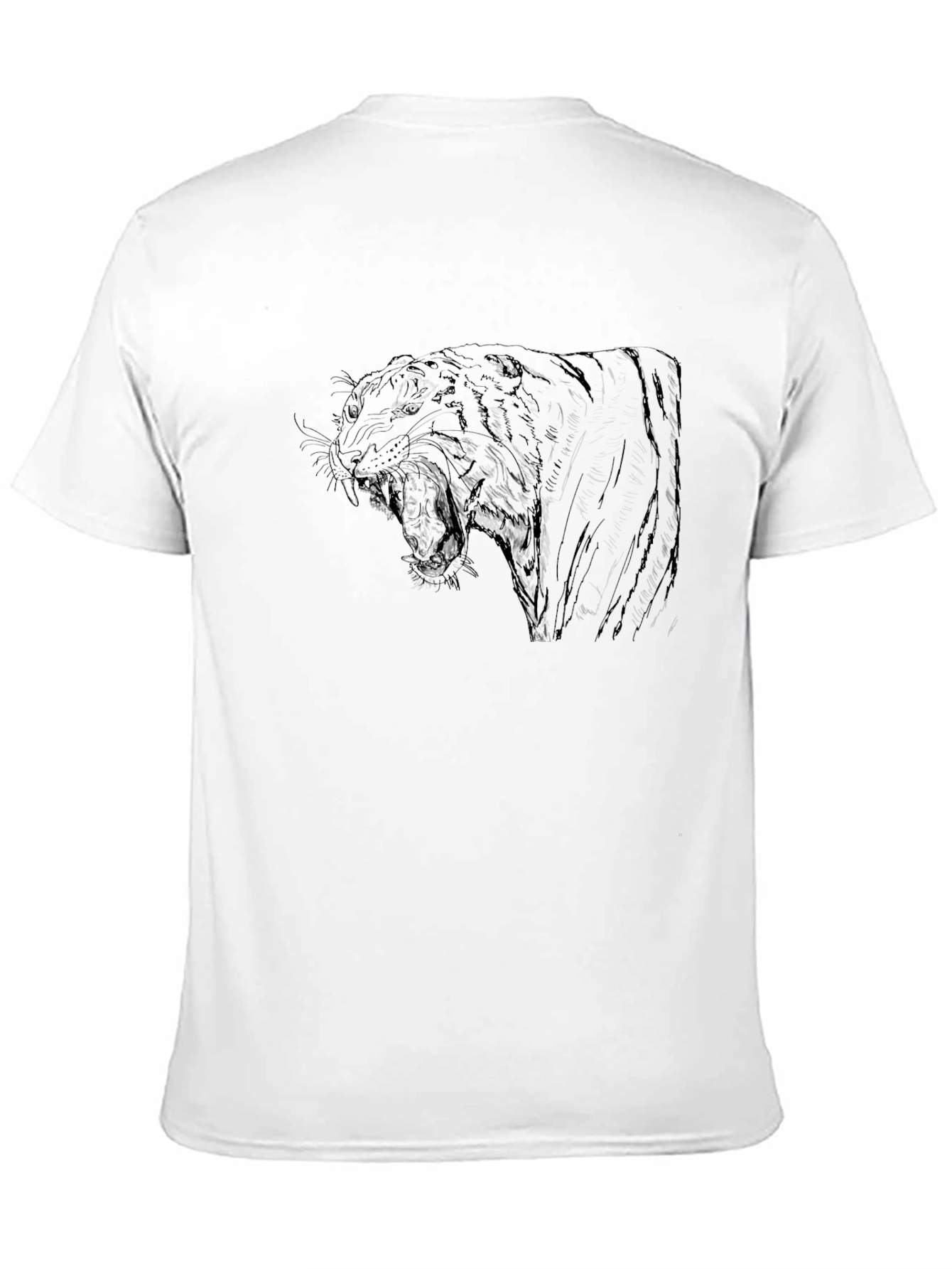 Black Tiger Graphic Tee
