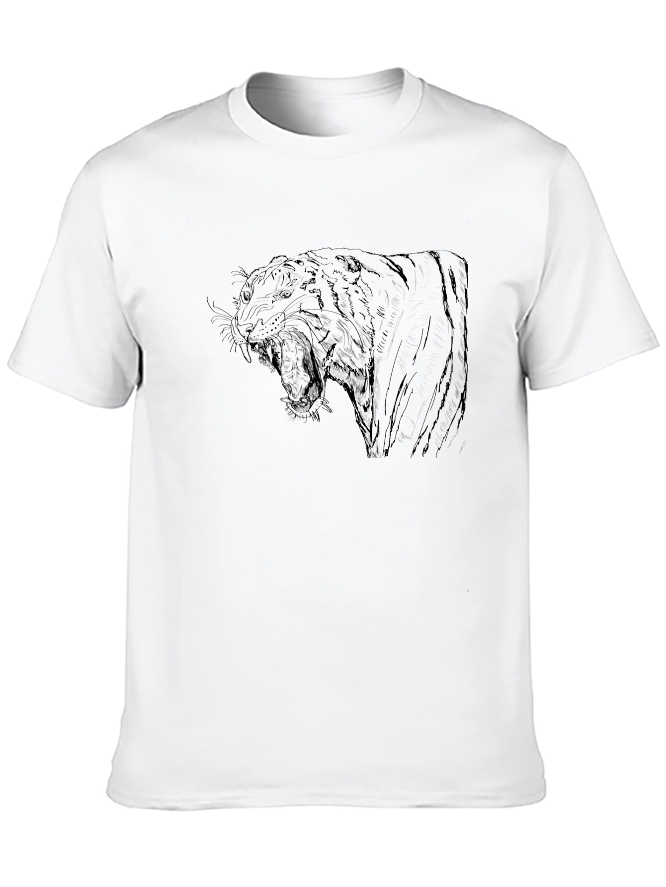 Black Tiger Graphic Tee