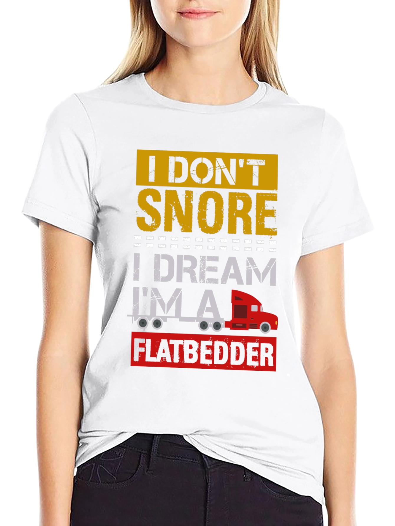 Flatbedder Dreamer Trucker T-Shirt