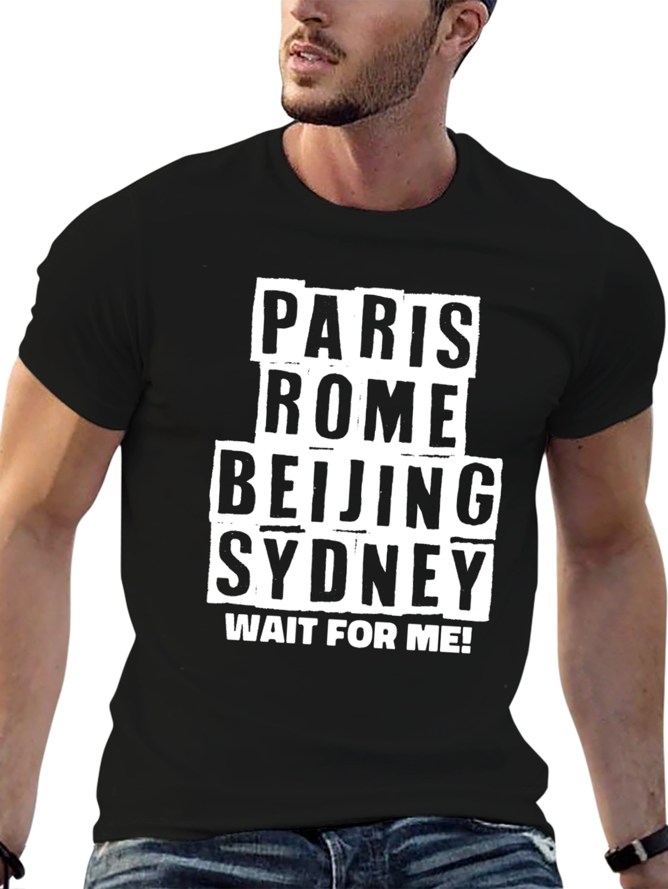 Paris Rome Beijing Sydney Travel T-Shirt