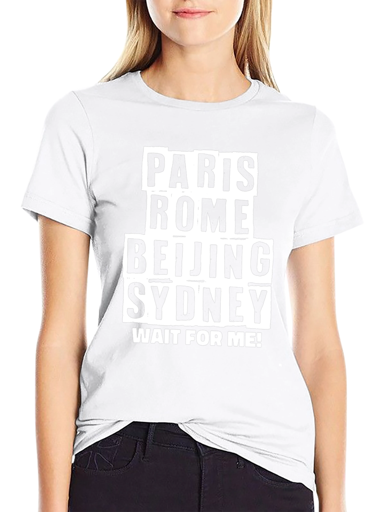 Paris Rome Beijing Sydney Travel T-Shirt