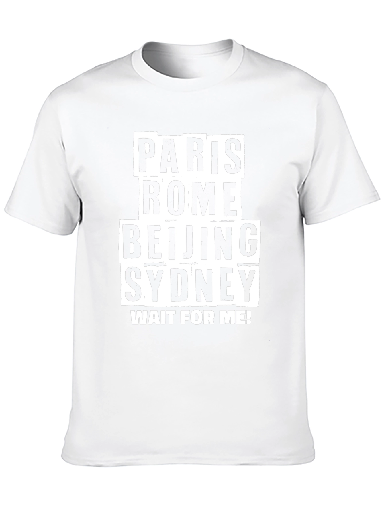 Paris Rome Beijing Sydney Travel T-Shirt