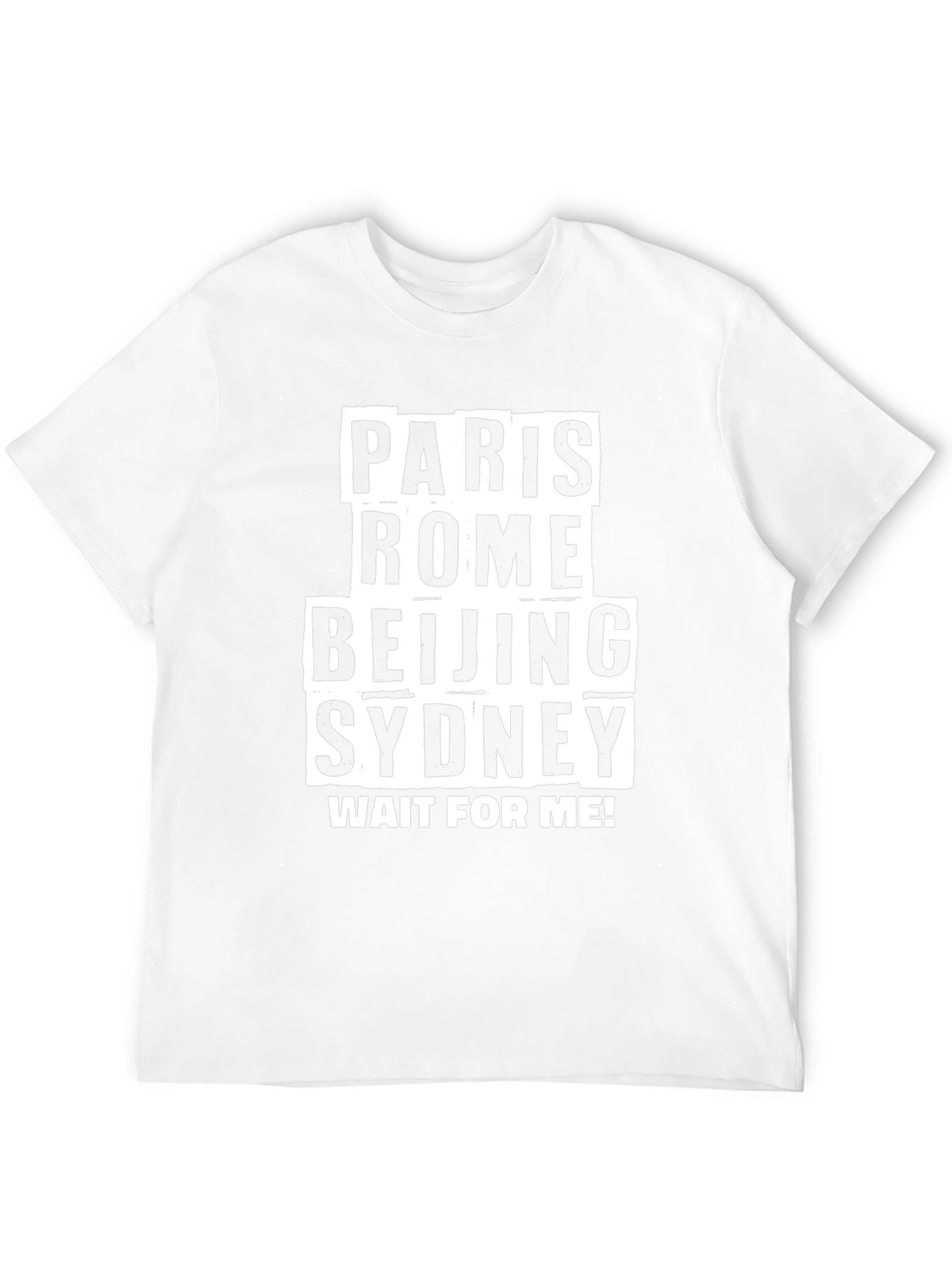 Paris Rome Beijing Sydney Travel T-Shirt