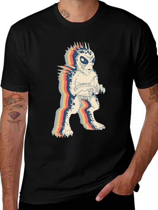 Retro Alien T-Shirt - Sci-Fi Graphic Tee