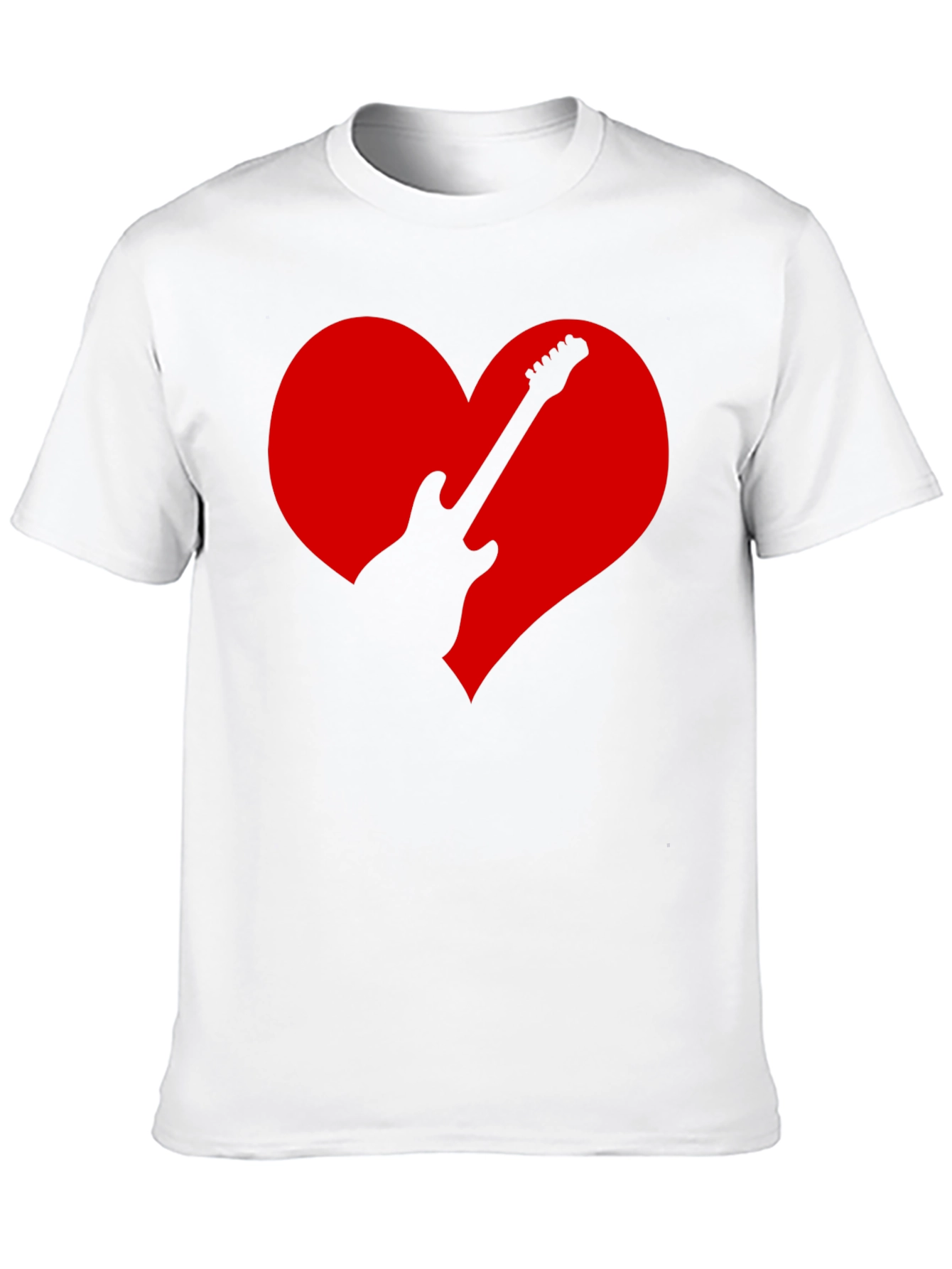 Guitar Heartbeat T-Shirt - Rock Music Tee