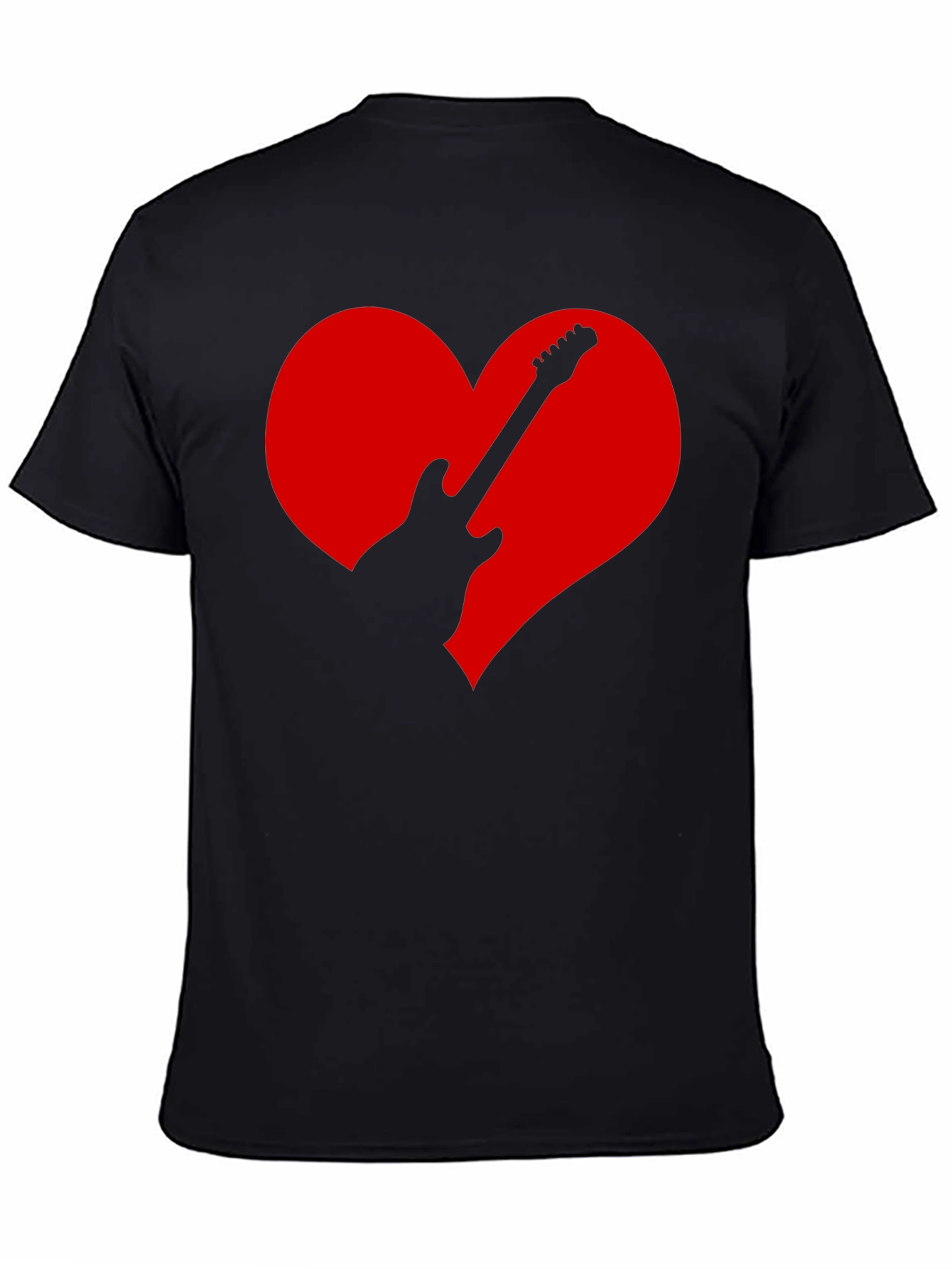 Guitar Heartbeat T-Shirt - Rock Music Tee