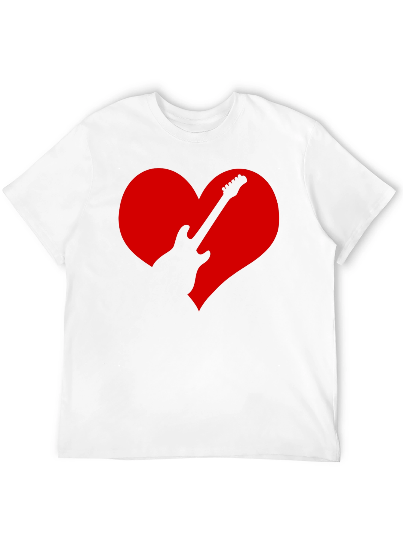 Guitar Heartbeat T-Shirt - Rock Music Tee