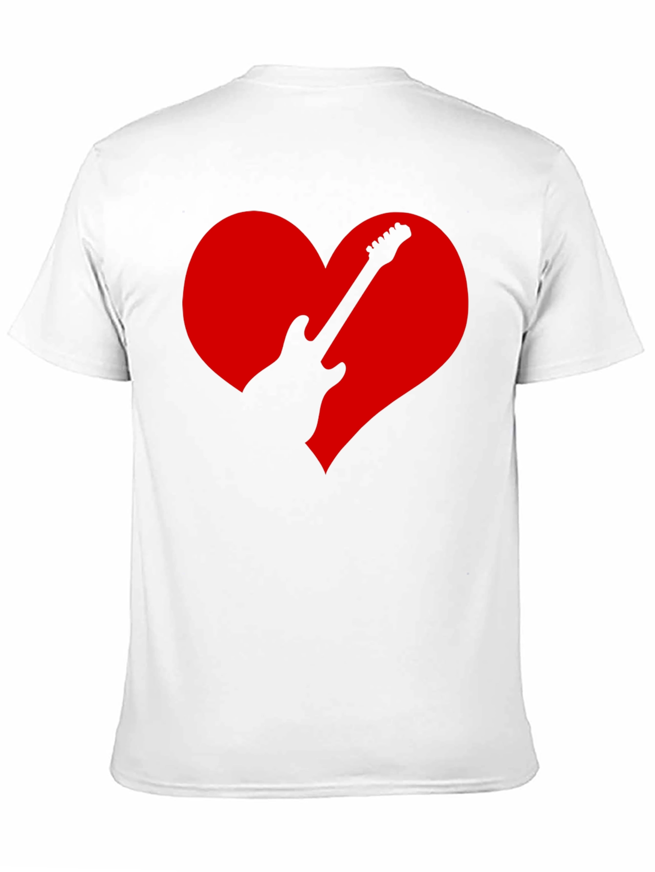 Guitar Heartbeat T-Shirt - Rock Music Tee