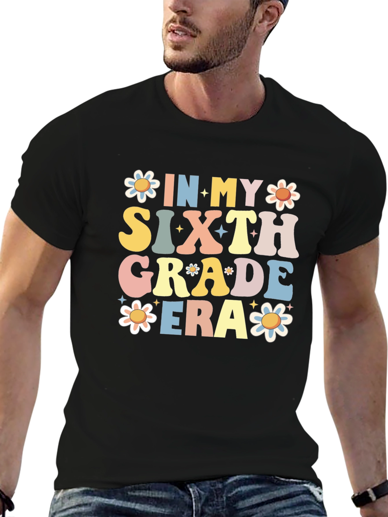In My Sixth Grade Era T-Shirt Fun Design