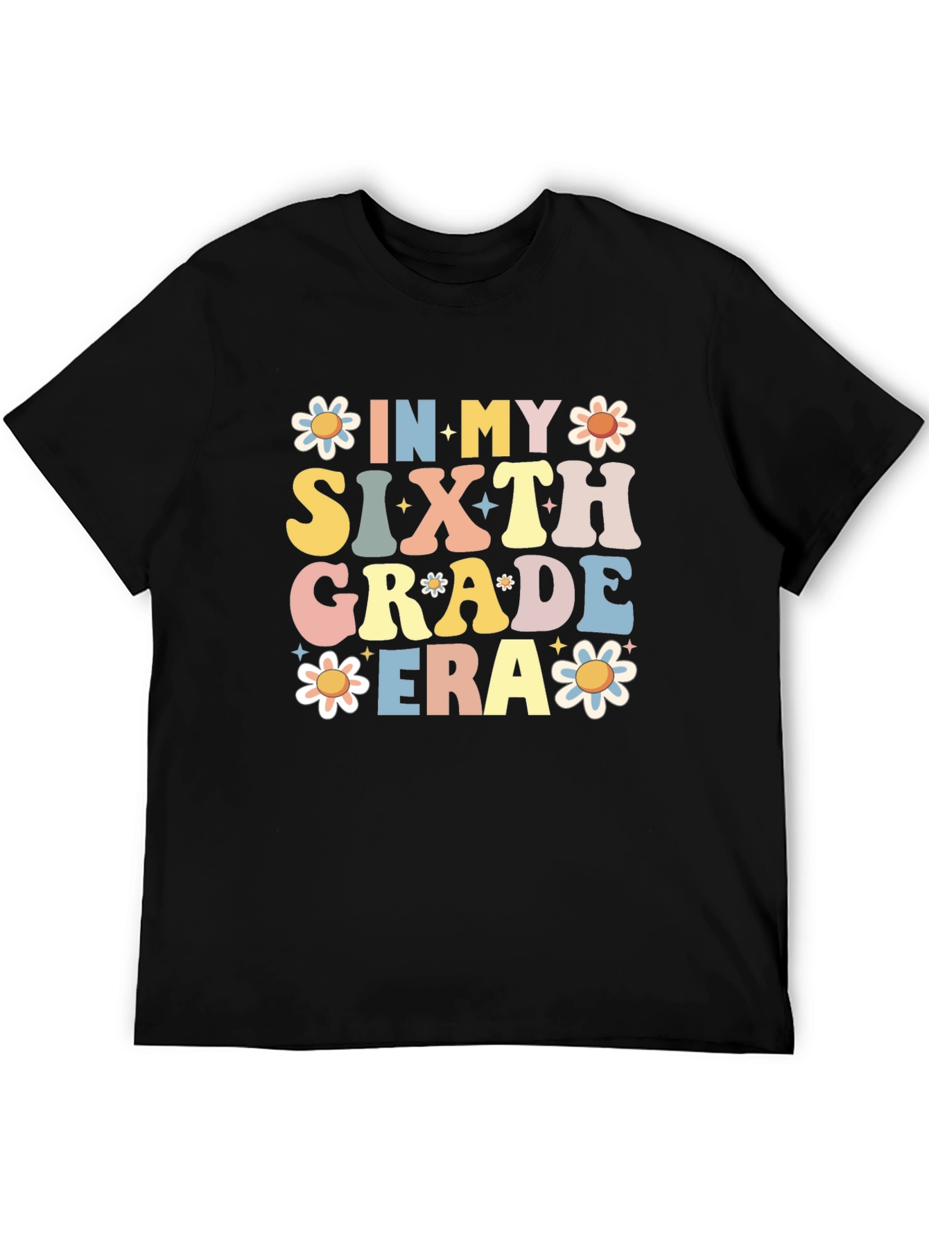 In My Sixth Grade Era T-Shirt Fun Design