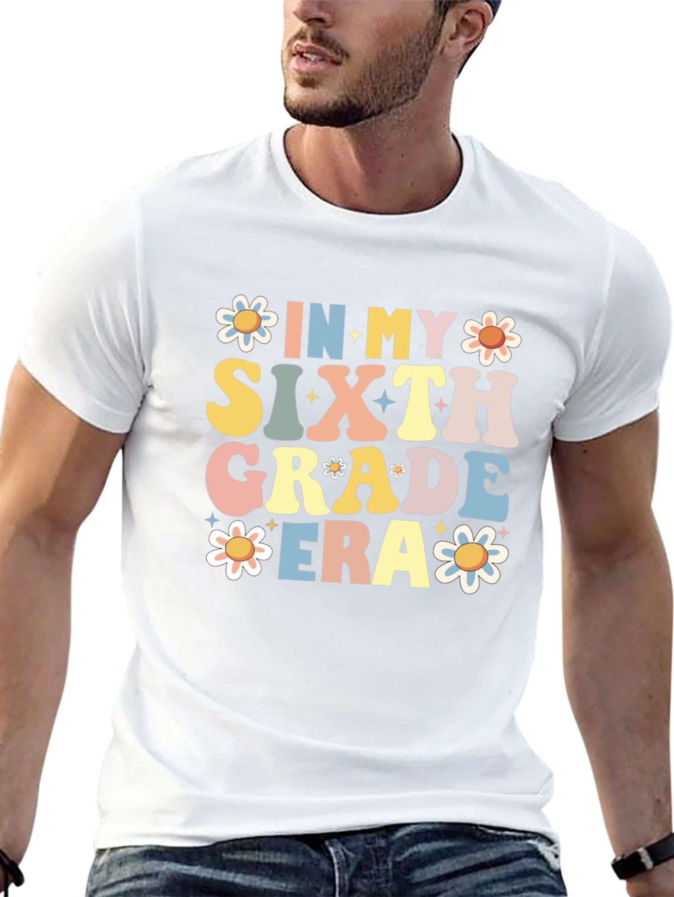 In My Sixth Grade Era T-Shirt Fun Design