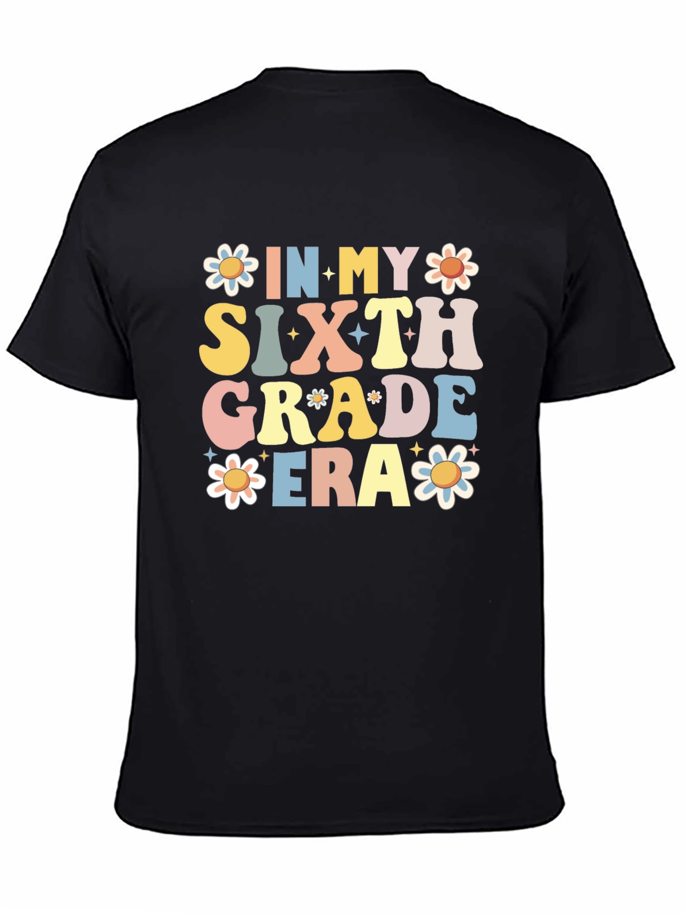 In My Sixth Grade Era T-Shirt Fun Design