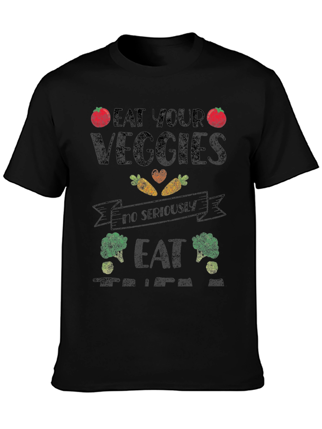 Eat Your Veggies Graphic T-Shirt